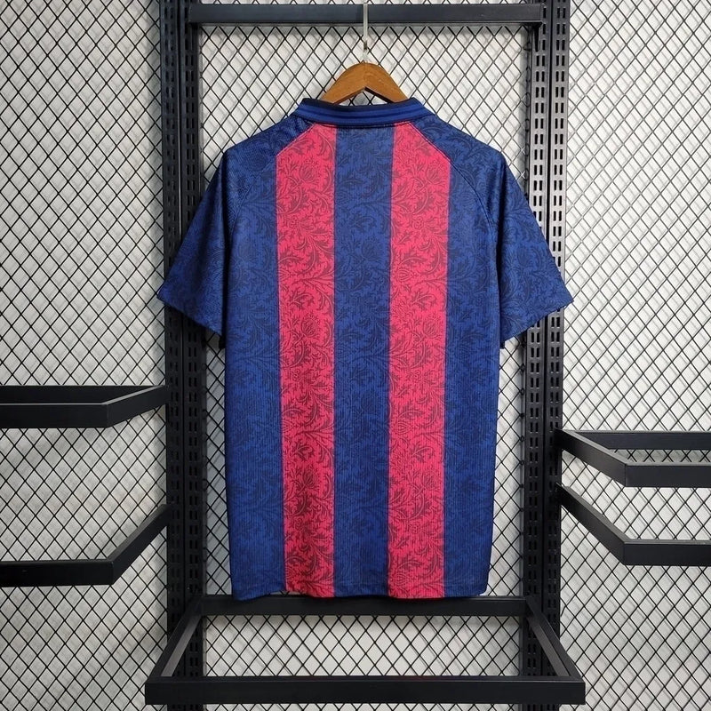 Camisa Treino Barcelona 23/24 - Torcedor Nike Masculina - Azul e Grená