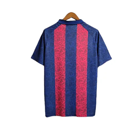 Camisa Treino Barcelona 23/24 - Torcedor Nike Masculina - Azul e Grená