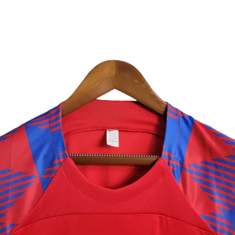 Camisa Barcelona Treino 23/24 - Regata - Torcedor Nike Masculina - Vermelho