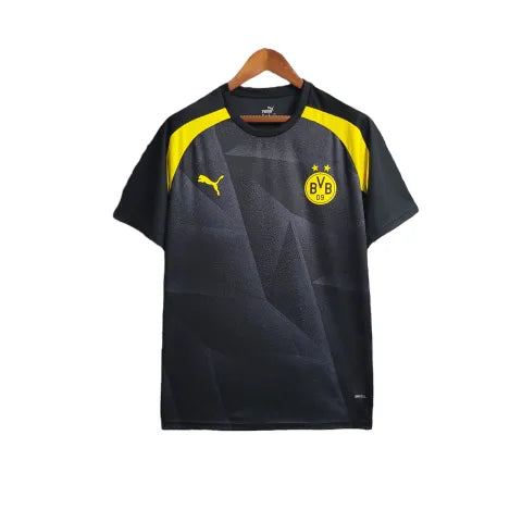 Camisa Borussia Dortmund 23/24 - Torcedor Puma Masculina - Preta