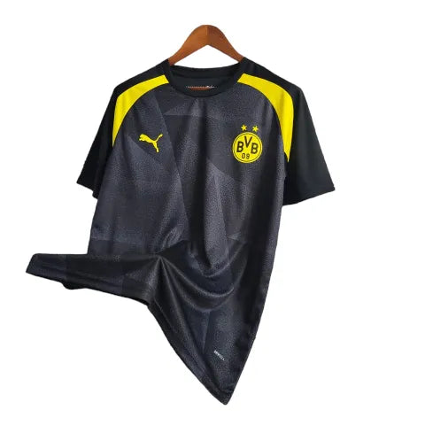 Camisa Borussia Dortmund 23/24 - Torcedor Puma Masculina - Preta