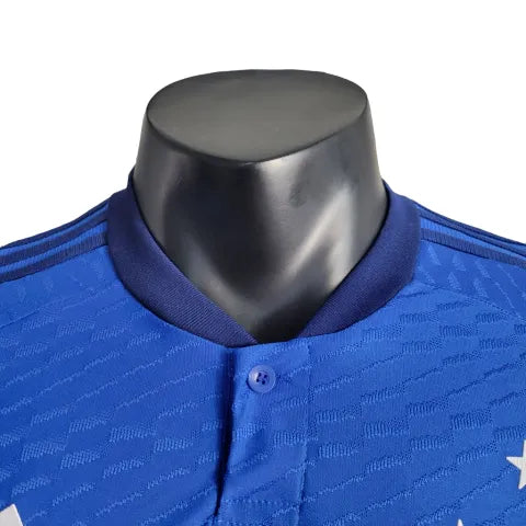 Camisa Cruzeiro I 23/24 Jogador Adidas Masculina - Azul