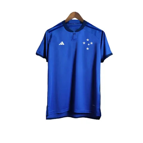 Camisa Cruzeiro I 23/24 Torcedor Adidas Masculina - Azul