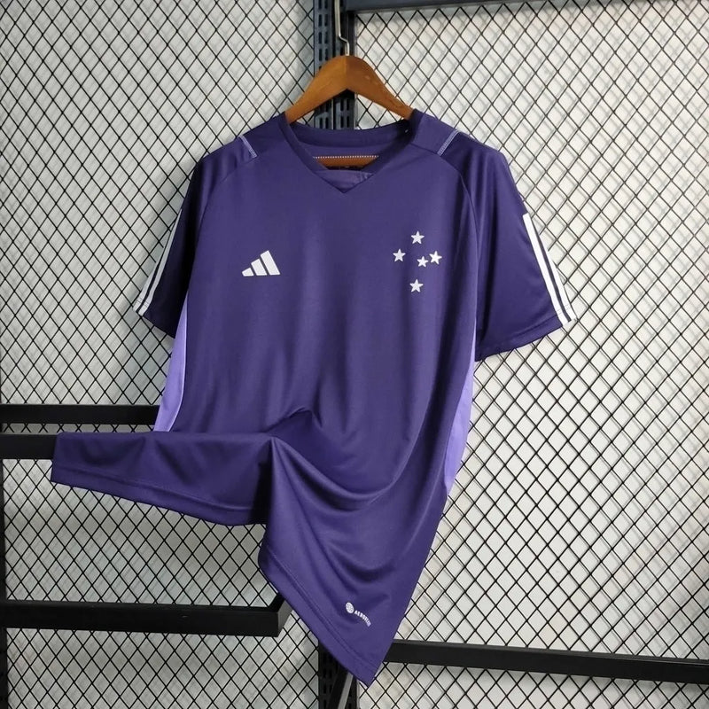 Camisa Cruzeiro Treino 23/24 Torcedor Adidas Masculina - Roxo