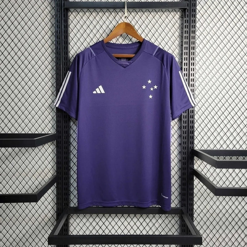 Camisa Cruzeiro Treino 23/24 Torcedor Adidas Masculina - Roxo