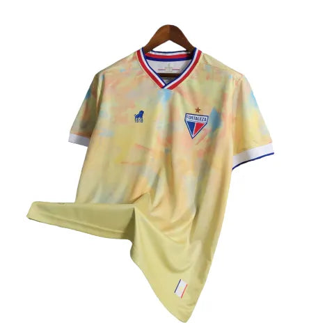 Camisa Fortaleza Edição Especial 23/24 - Torcedor Lobo Masculina - Amarela