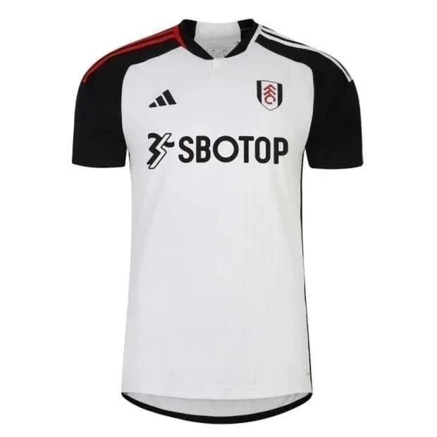 Camisa Fulham Home 23/24 - Torcedor Adidas Masculina - Branco