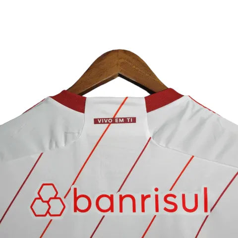 Camisa Internacional II 23/24 - Torcedor Adidas Masculina - Branca com detalhes em vermelho