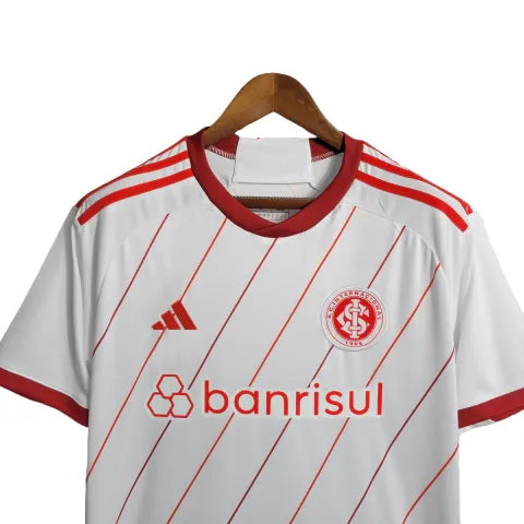 Camisa Internacional II 23/24 - Torcedor Adidas Masculina - Branca com detalhes em vermelho