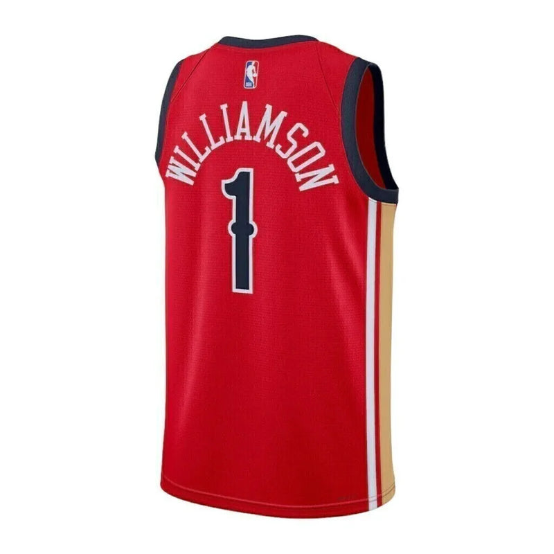 Camiseta Regata NBA New Orleans Pelicans 23/24 - Masculina Nike - Vermelha