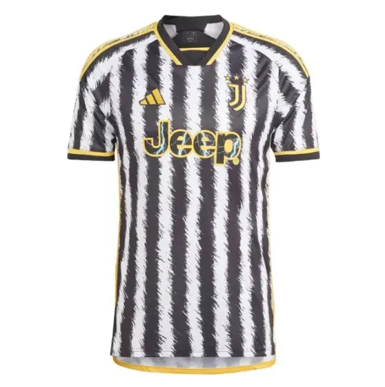 Camisa Juventus I 23/24 - Torcedor Adidas Masculina - Preto e branca