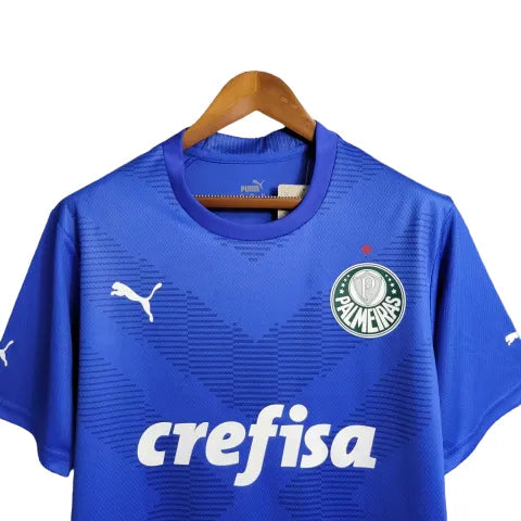 Camisa Palmeiras Goleiro I 23/24 - Torcedor Puma Masculina - Azul