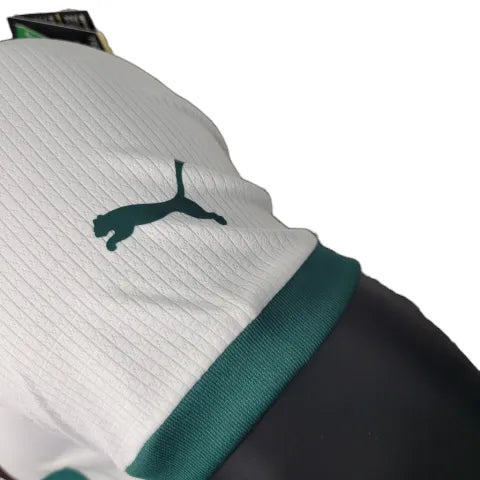 Camisa Palmeiras II 23/24 Jogador Puma Masculina - Branca com detalhes em verde