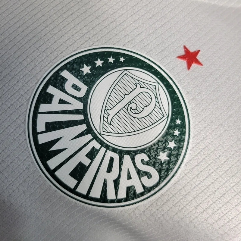 Camisa Palmeiras II 23/24 Jogador Puma Masculina - Branca com detalhes em verde