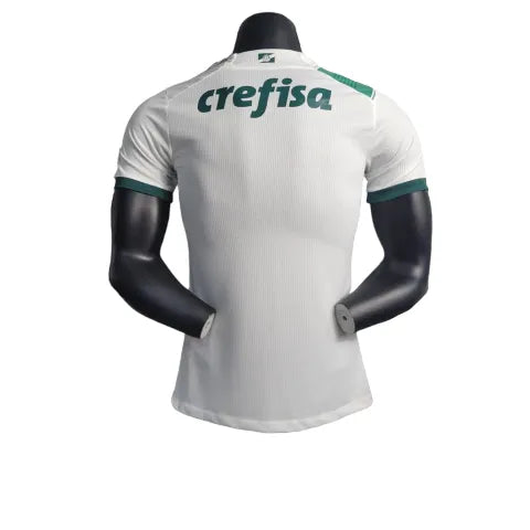 Camisa Palmeiras II 23/24 Jogador Puma Masculina - Branca com detalhes em verde