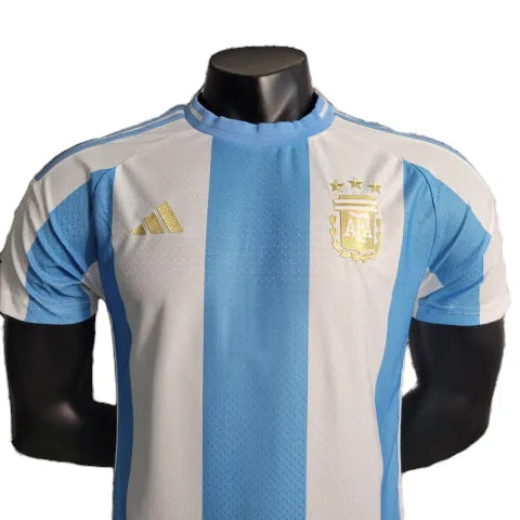 Camisa Seleção da Argentina I 23/24 - Jogador Adidas Masculina - Azul e branca