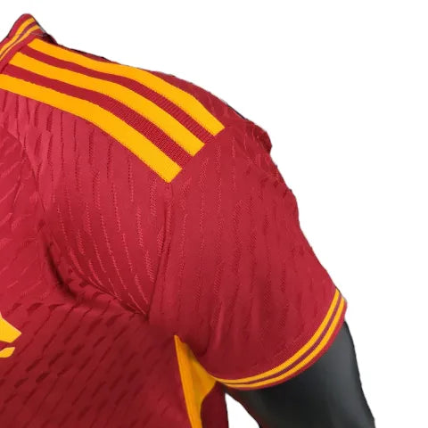 Camisa Roma I 23/24 - Jogador Adidas Masculina - Vermelha