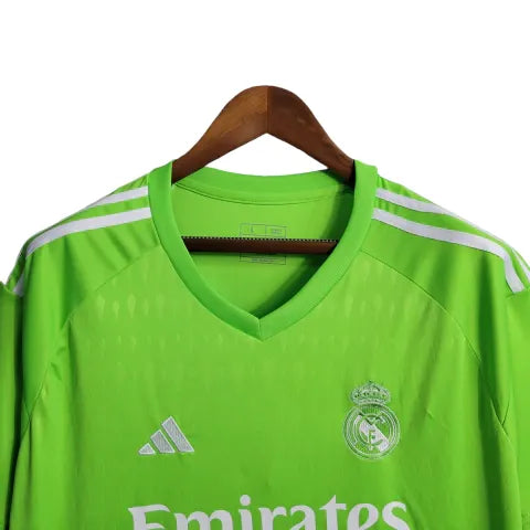 Camisa Real Madrid Goleiro 23/24 - Torcedor Adidas Masculina - Verde