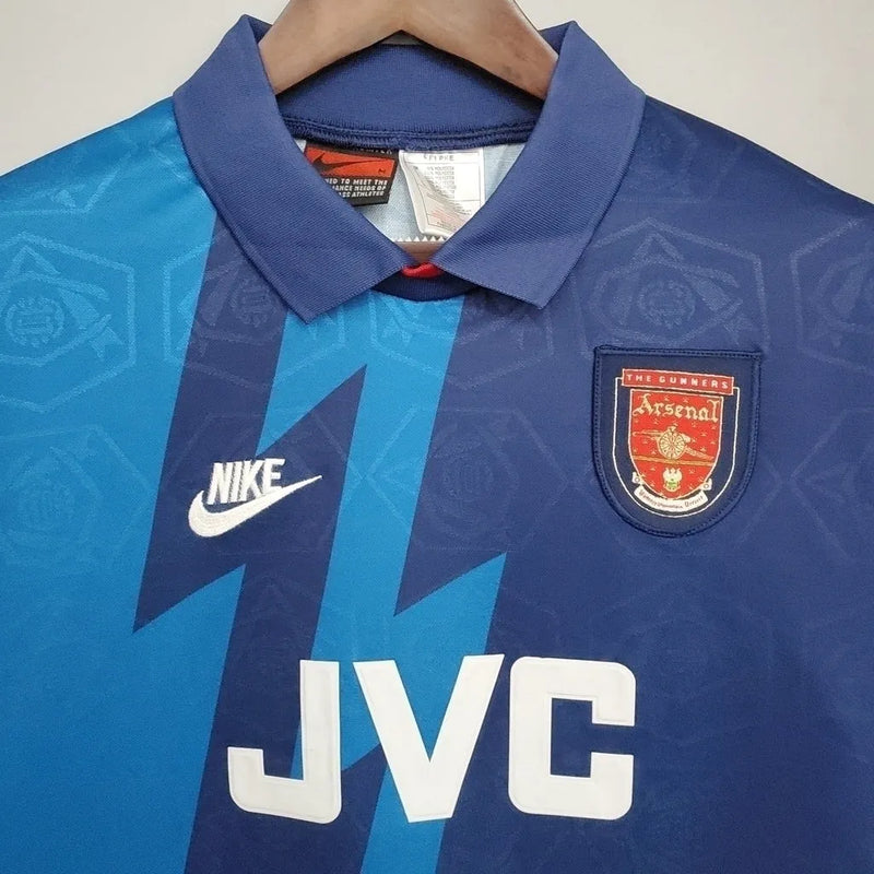 Camisa Retrô Arsenal Away 95/96 Torcedor Nike Masculina - Azul Marinho