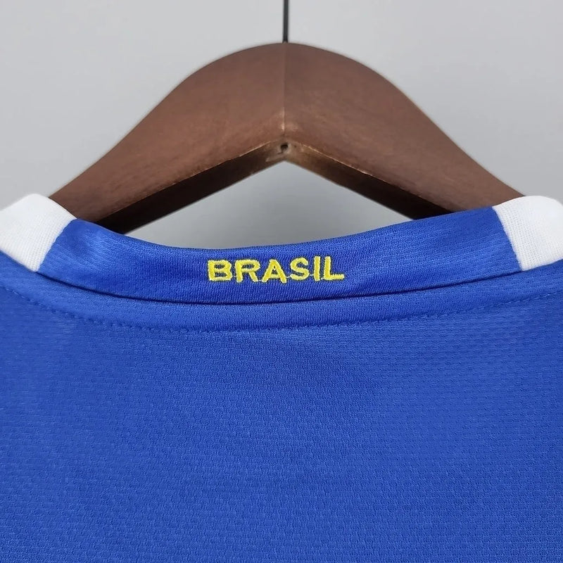 Camisa Retrô 2006 Seleção Brasileira II Nike Masculina - Azul