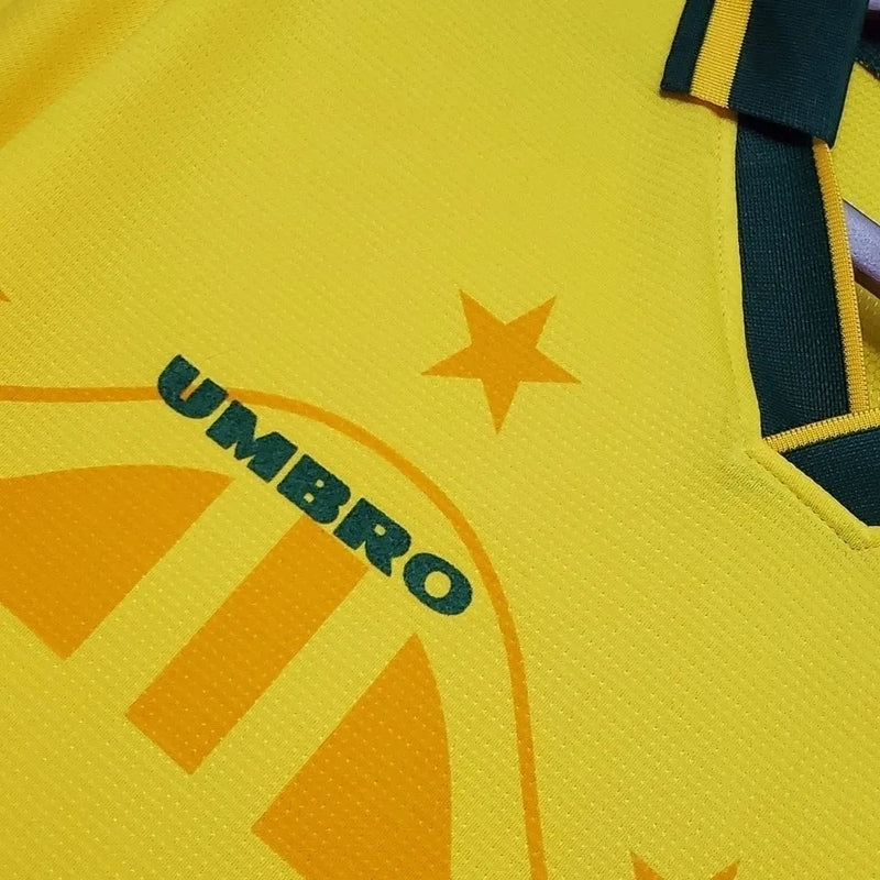 Camisa Retrô 94/95 Seleção Brasileira I Umbro Masculina - Amarela