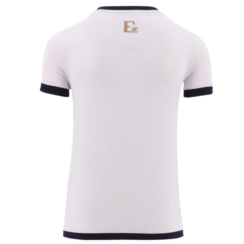 Camisa Equador II 24/25 Copa América - Torcedor Marathon Masculina - Branca com detalhes em preto