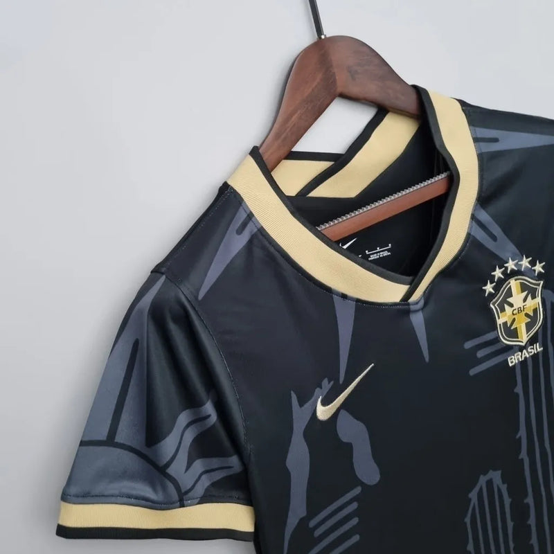 Camisa Seleção Brasileira Especial Nordeste - Torcedor Nike Feminina - Preta