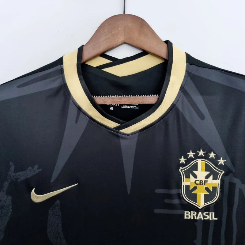 Camisa Seleção Brasileira Especial Nordeste Torcedor Nike Masculina - Preta