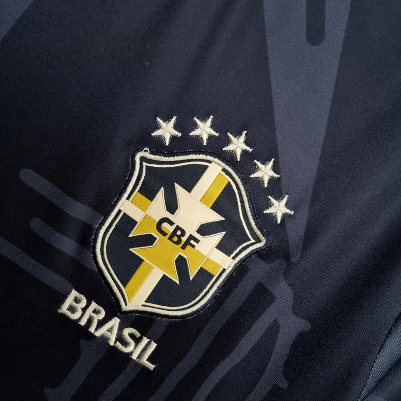 Camisa Seleção Brasileira Especial Nordeste Torcedor Nike Masculina - Preta