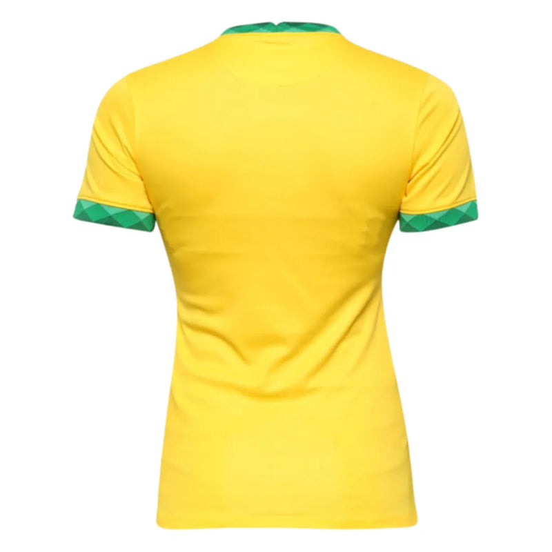 Camisa Seleção Brasileira I 20/21 - Torcedor Nike Feminina - Amarela