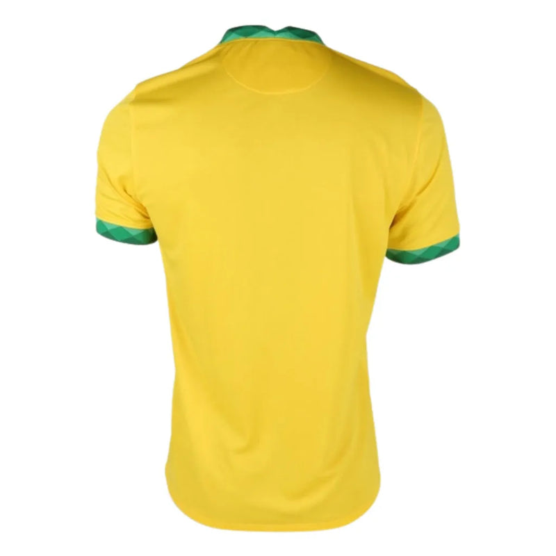 Camisa Seleção Brasileira I 20/21 Torcedor Nike Masculina - Amarelo e Verde