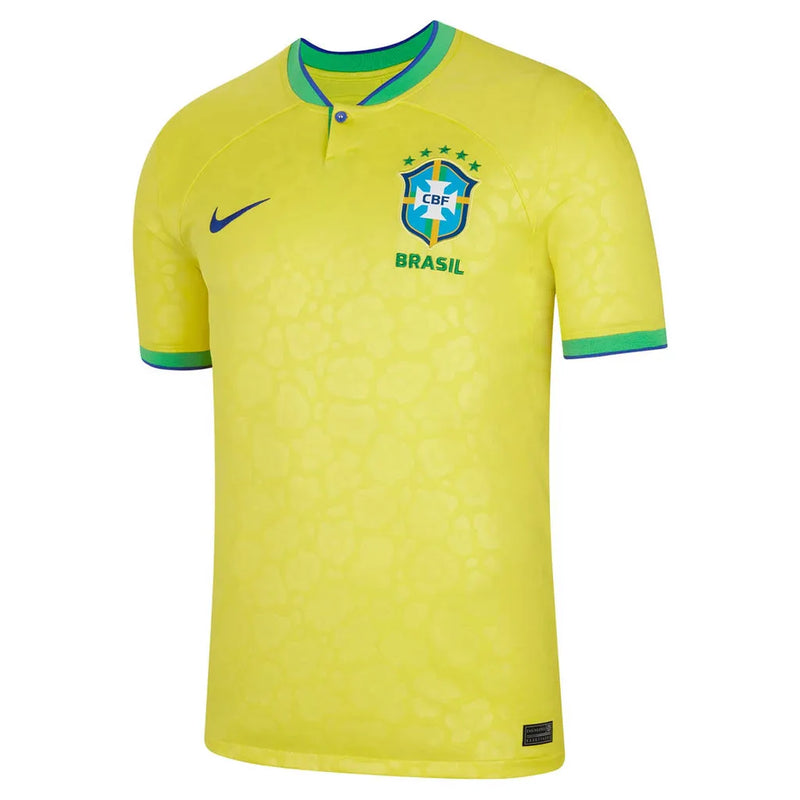 Camisa Seleção Brasileira I 2022 Torcedor Nike Masculina - Amarela