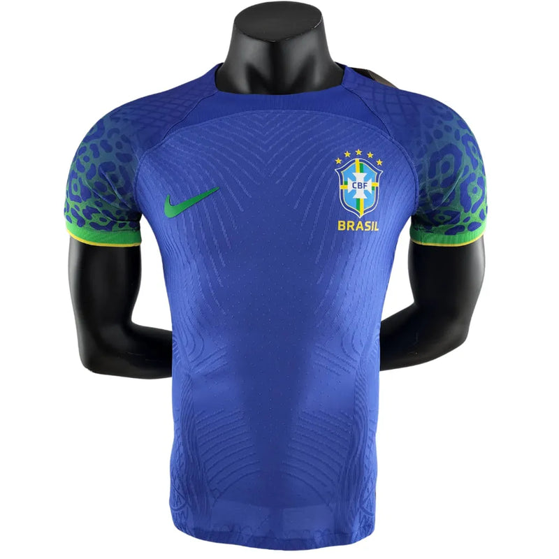 Camisa Seleção Brasileira II 2022 Jogador Nike Masculina - Azul