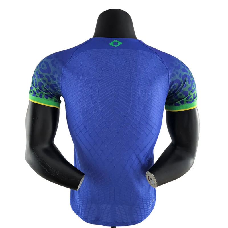 Camisa Seleção Brasileira II 2022 Jogador Nike Masculina - Azul