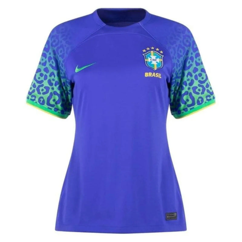 Camisa Seleção Brasileira II 2022 - Torcedor Nike Feminina - Azul