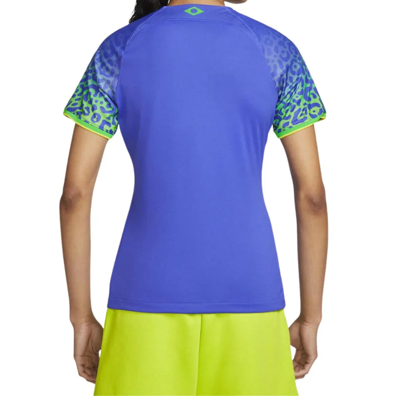 Camisa Seleção Brasileira II 2022 - Torcedor Nike Feminina - Azul