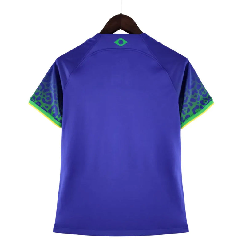 Camisa Seleção Brasileira II 2022 - Torcedor Nike Feminina - Azul