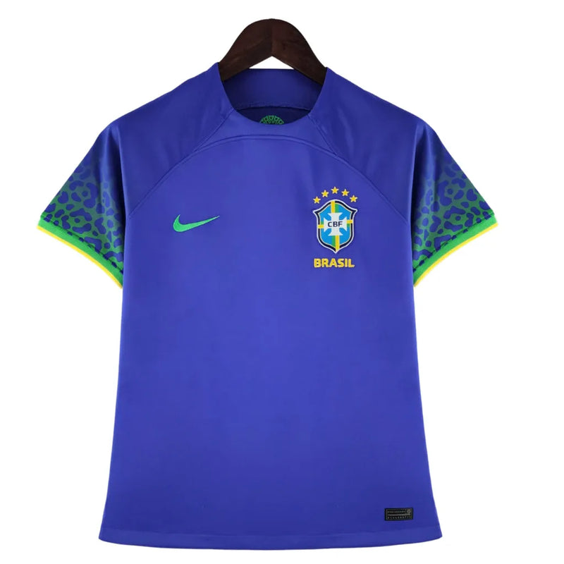 Camisa Seleção Brasileira II 2022 - Torcedor Nike Feminina - Azul