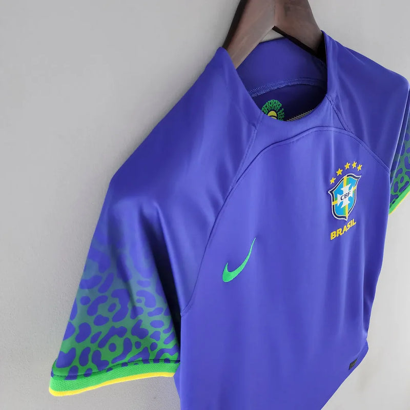 Camisa Seleção Brasileira II 2022 - Torcedor Nike Feminina - Azul