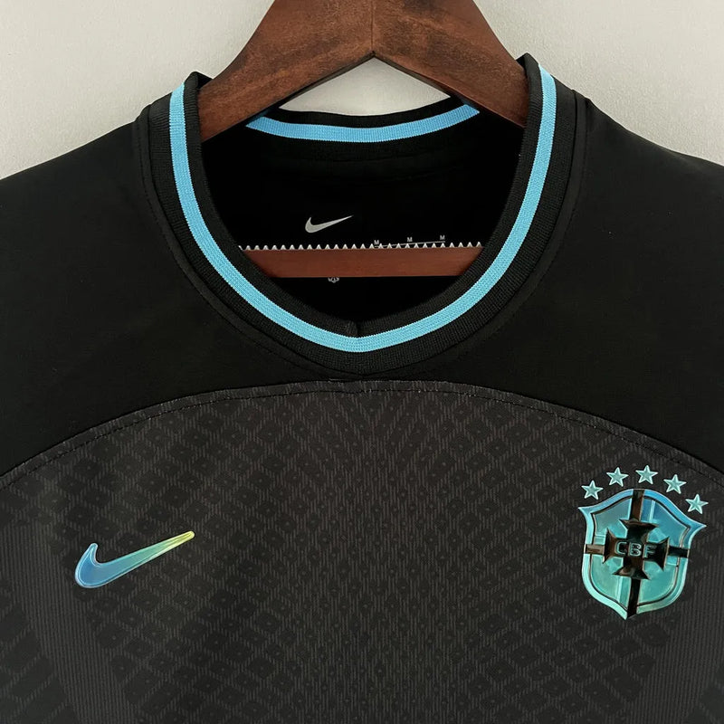 Camisa Seleção Brasileira Refletiva Edição Especial Torcedor Nike Feminina - Preta