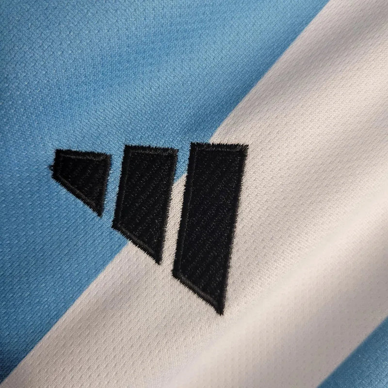 Camisa Seleção da Argentina Três Estrelas - 2022 Torcedor Adidas Masculina