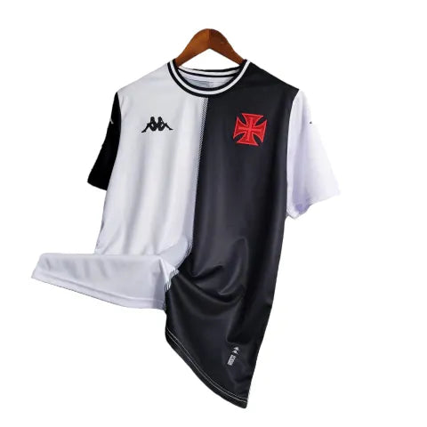 Camisa Vasco 23/24 - Torcedor Kappa Masculina - Branco e Preto