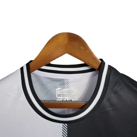 Camisa Vasco 23/24 - Torcedor Kappa Masculina - Branco e Preto