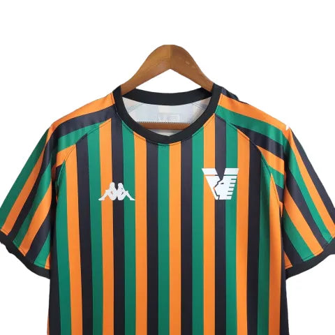 Camisa Venezia Treino 23/24 - Torcedor Kappa Masculina - Laranja e Verde