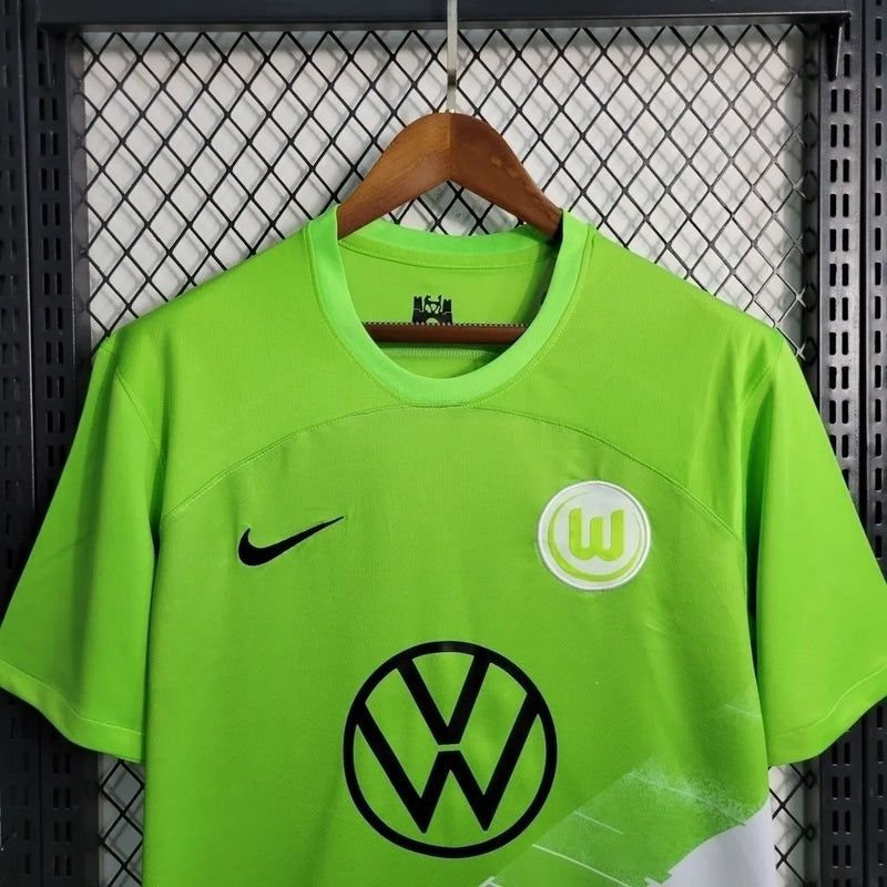 Camisa Wolfsburg I 23/24 - Torcedor Nike Masculina - Verde