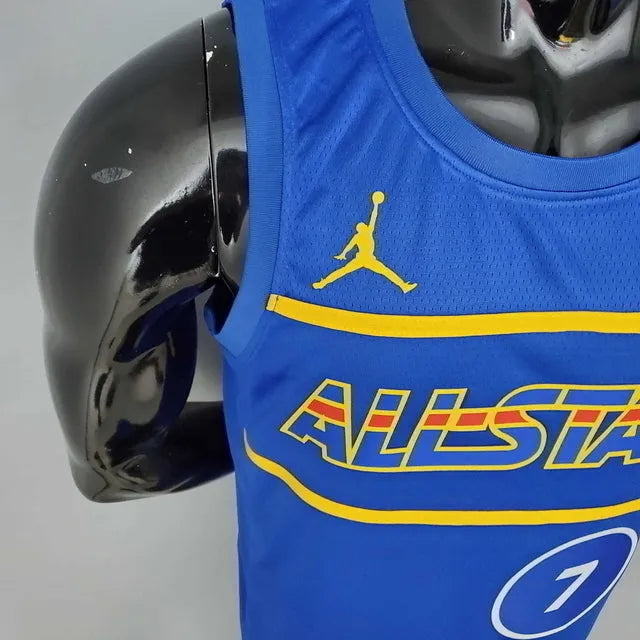 Camiseta Regata All Star NBA 2021 Azul - Nike - Masculina