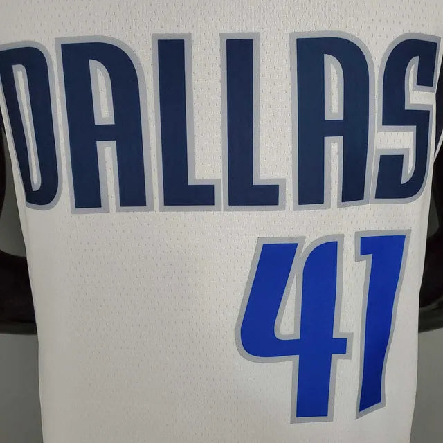 Camiseta Regata Dallas Mavericks Branca - Nike - Masculina