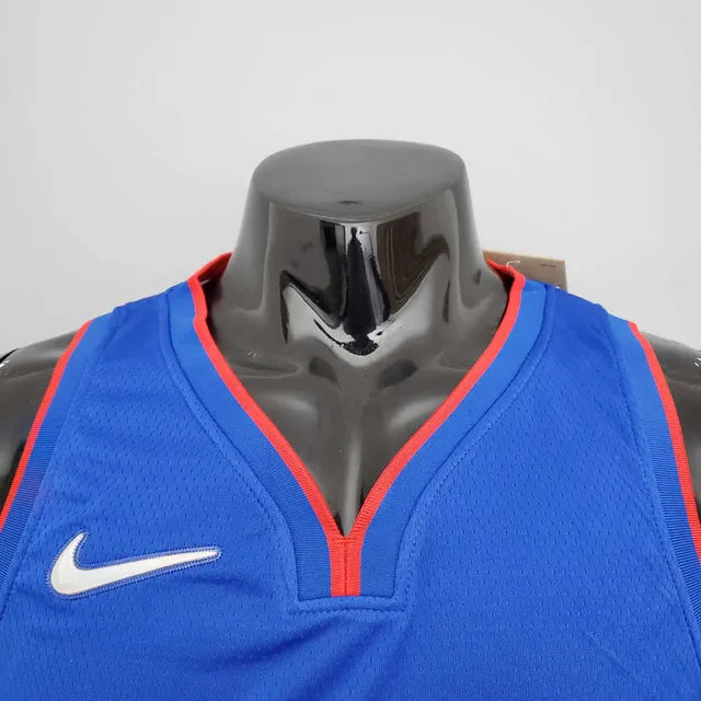 Camiseta Regata Detroit Pistons Azul - Nike - Masculina