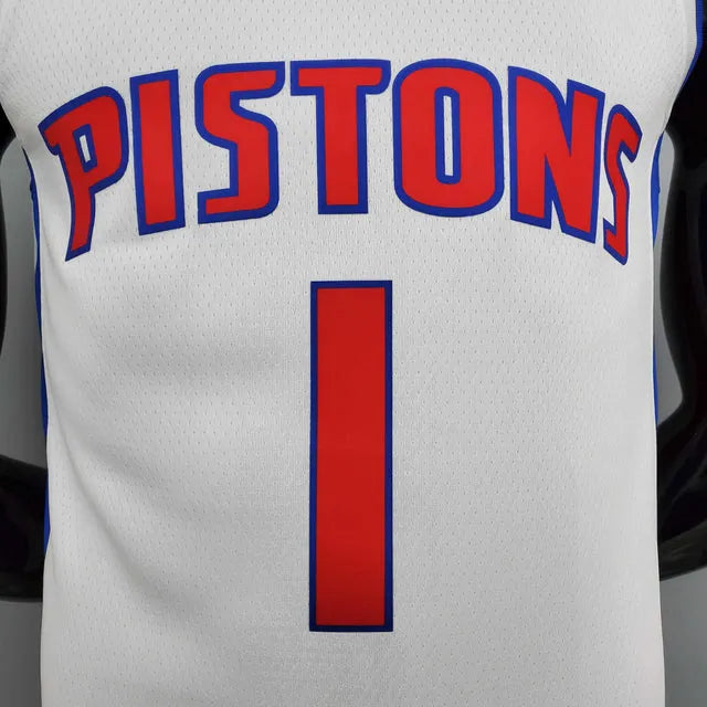 Camiseta Regata Detroit Pistons Branca - Nike - Masculina