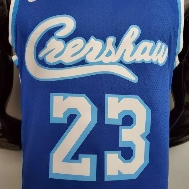 Camiseta Regata Los Angeles Lakers Azul Crenshaw - Nike - Masculina